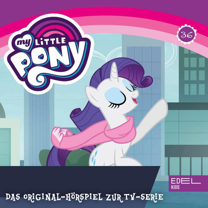 Flutterflughund / Rarity in Mähnhattan. Das Original-Hörspiel zur TV-Serie: My little Pony, Folge 36