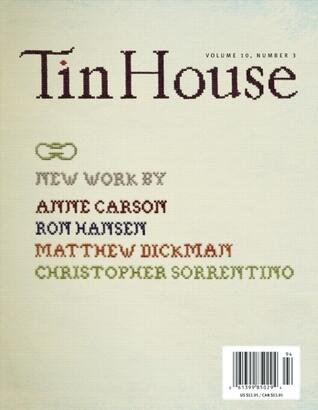 Tin House Magazine (Volume 10, Issue 2, Winter 2009): #38 Winter Reading