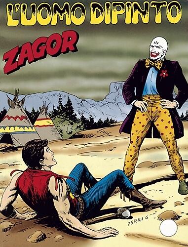 Zagor n. 382: L'uomo dipinto