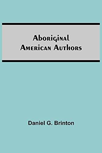 Aboriginal American Authors