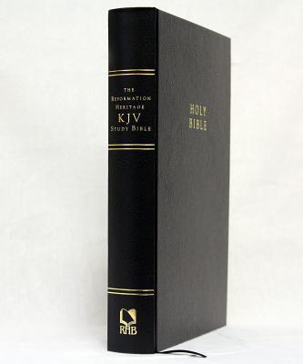 The Reformation Heritage KJV Study Bible, Black Large Print Hardcover