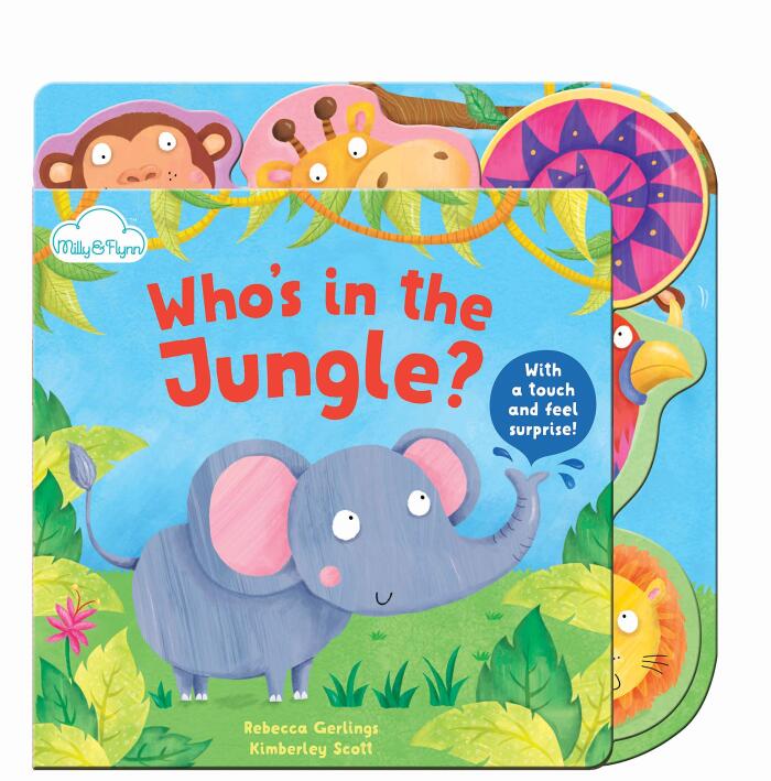 Who's in the Jungle? - Tabbed Board Books
