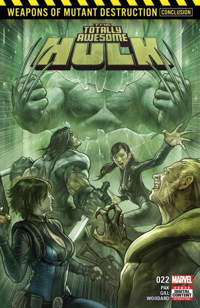 TOTALLY AWESOME HULK #22 Release Date 8/16/17- WEAPONS OF MUTANT DESTRUCTION PT 6