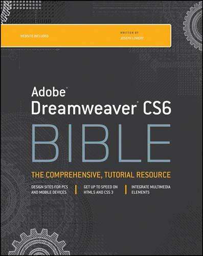 Dreamweaver Cs6 Bible (Bible
