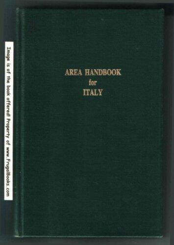 Area Handbook for Italy