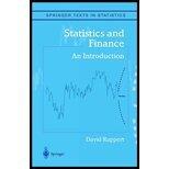 Statistics and Finance: An Introduction