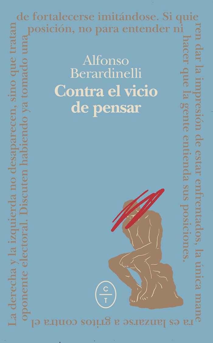 Contra el vicio de pensar