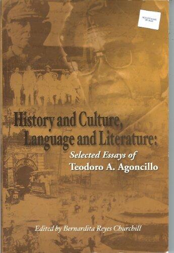 History and Culture, Language and Literature