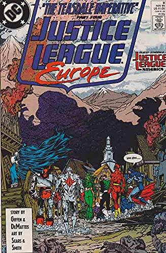 Justice League Europe #8 (1989) Bart Sears Cover