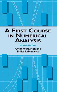 A First Course in Numerical Analysis