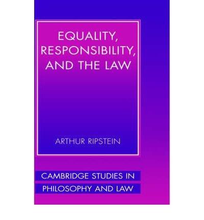 Equality, Responsibility, and the Law