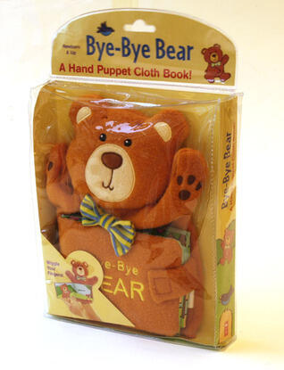 Bye-Bye Bear: Hand Puppet Cloth Book