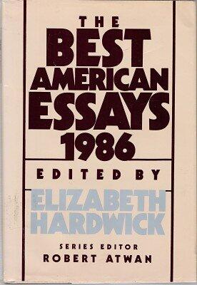 The Best American Essays 1986