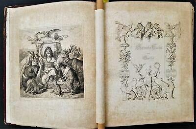 1867 Antique Reineke Fuchs Goethe Engravings Kaulbach Stuttgart Reynard Fox