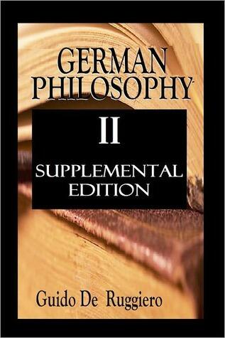 GERMAN PHILOSOPHY II