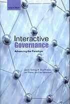 Interactive Governance: Advancing the Paradigm: Advancing the Paradigm