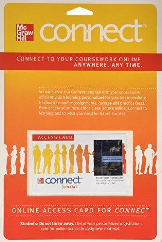 Connect Access Card for Foundation of Financial Management