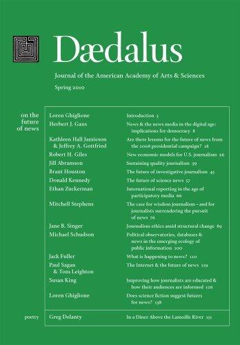 Daedalus 139:2 (Spring 2010) - On the Future of News