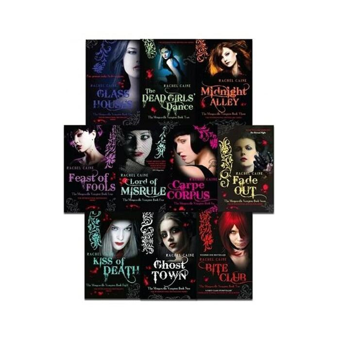 Morganville Vampires Series 1 & 2 Collection 10 Books Set By Rachel Caine