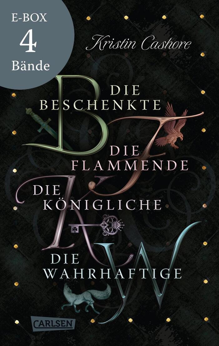 Die Beschenkte & Co.: Band 1-4 der Bestseller-Serie im Sammelband! (Die sieben Königreiche): Romantische High Fantasy mit drei starken Frauen im Kampf ... Gerechtigkeit und Liebe