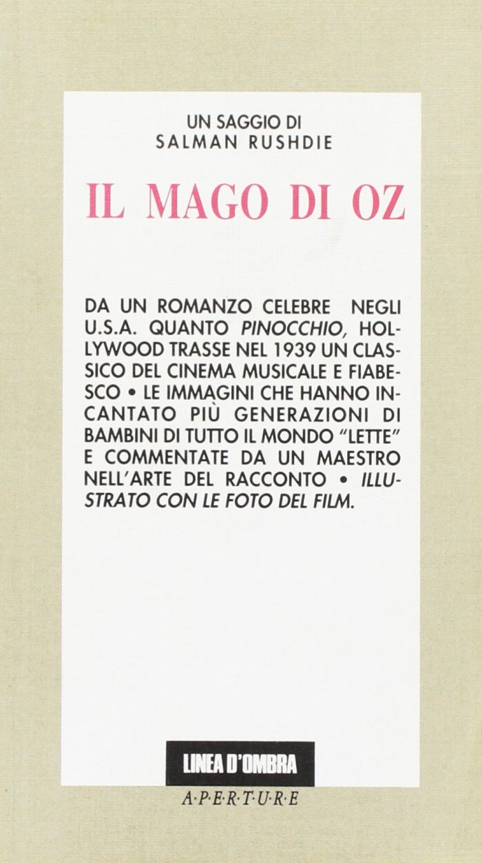 Mago Di Oz.