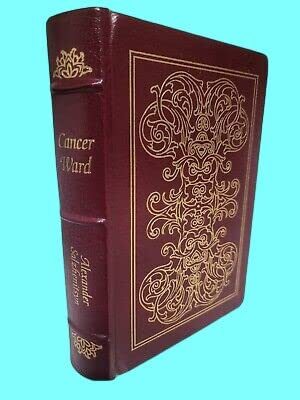 Rare Antique CANCER WARD Aleksandr Solzhenitsyn EASTON PRESS 1st Edition 1988 NOBEL PRIZE