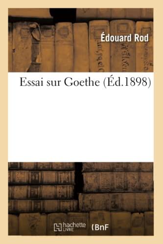 Essai sur Goethe