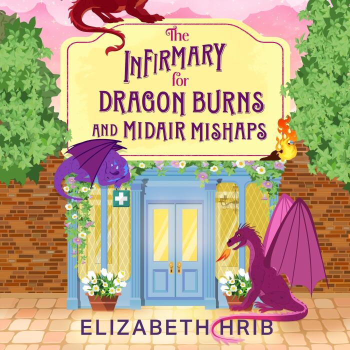 The Infirmary for Dragon Burns and Midair Mishaps: The BRAND NEW cozy romantasy enemies-to-lovers read set in a world with dragons from Elizabeth Hrib for 2026