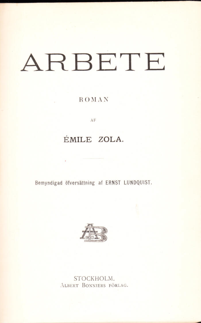 Arbete