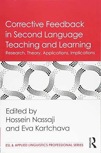 Corrective Feedback in Second Language Teaching and Learning