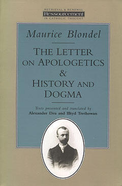 The Letter On Apologetics & History And Dogma