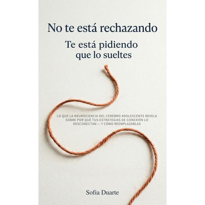 No te está rechazando: te está pidiendo que lo sueltes: Lo que la neurociencia del cerebro adolescente revela sobre por qué tus estrategias de conexión lo desconectan - y cómo reemplazarlas