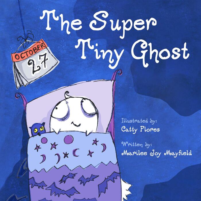 The Super Tiny Ghost - Halloween Book for Kids Ages 5-9, Discover How A Ghost's Dream to Appear Very Scary Shifts to Focusing On Spreading Joy Instead of Fear - Children Halloween Books