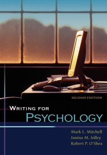 Writing for Psychology