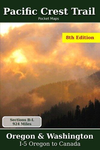 Pacific Crest Trail Pocket Maps - Oregon & Washington