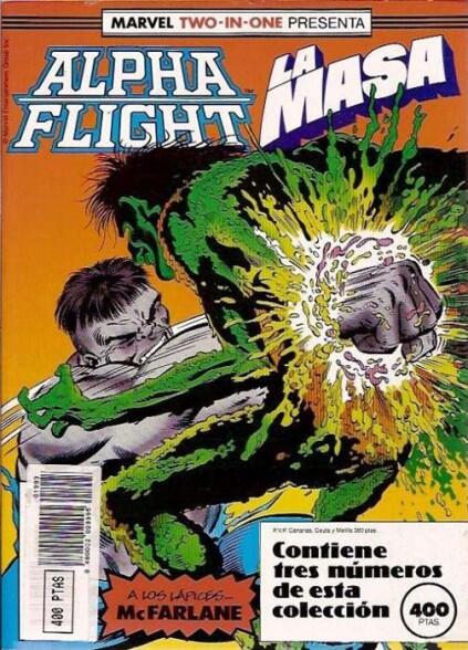 Marvel Two-in-one presenta: Alpha Flight · La Masa, #5