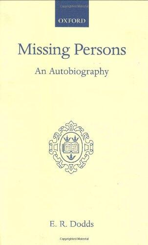 Missing Persons: An Autobiography