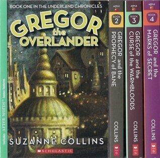 The Underland Chronicles Set, Books 1-4: Gregor the Overlander, Gregor and the Prophecy of Bane, Gregor and the Curse of the Warmbloods, and Gregor and the Marks of Secret
