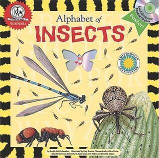 Alphabet of Insects - A Smithsonian Alphabet Book (with audiobook CD, easy-to-download audiobook, printable activities and poster)