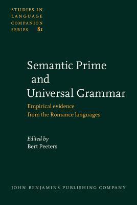 Semantic Primes and Universal Grammar: Emperical evidence from the Romance languages