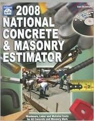 2008 National Concrete & Masonry Estimator