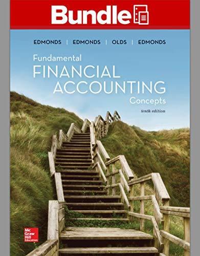GEN COMBO LL FUNDAMENTAL FINANCIAL ACCOUNTING CONCEPTS; CONNECT AC