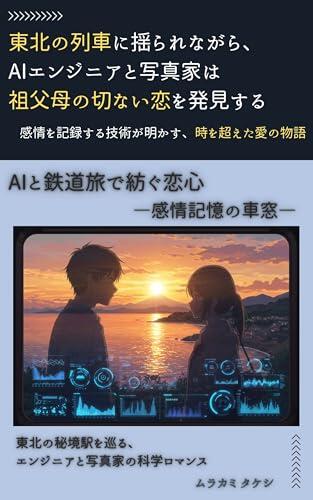 AI and Railway Journey of Love Emotional Memories Through the Train Window: A Scientific Romance of an Engineer and Photographer Exploring Remote Stations in Tohoku