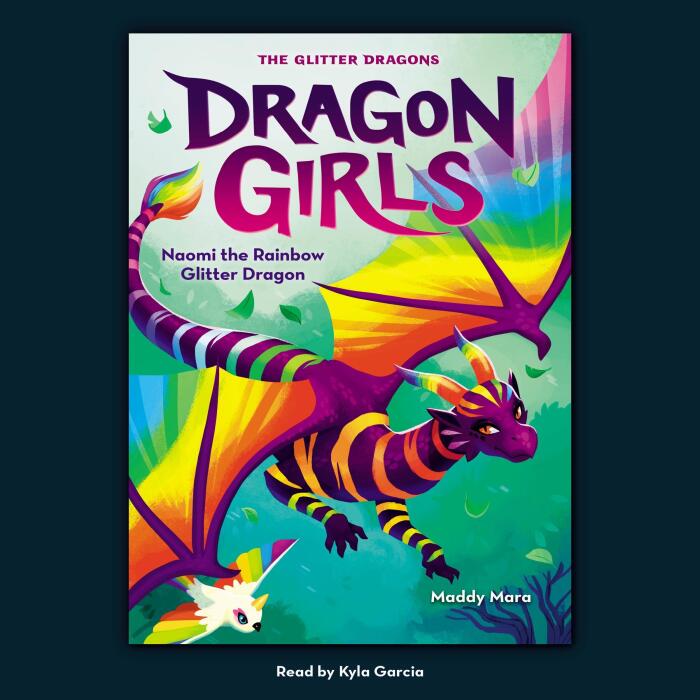 Naomi the Rainbow Glitter Dragon