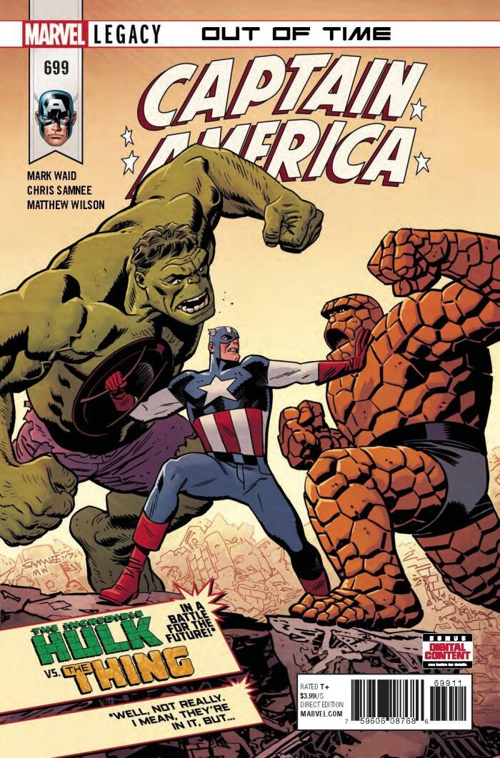 CAPTAIN AMERICA #699 LEG RELEASE DATE 3/7/2018