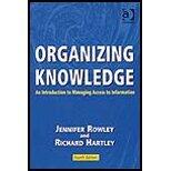 Organizing Knowledge