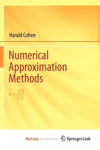 Numerical Approximation Methods: π ≈ 355/113