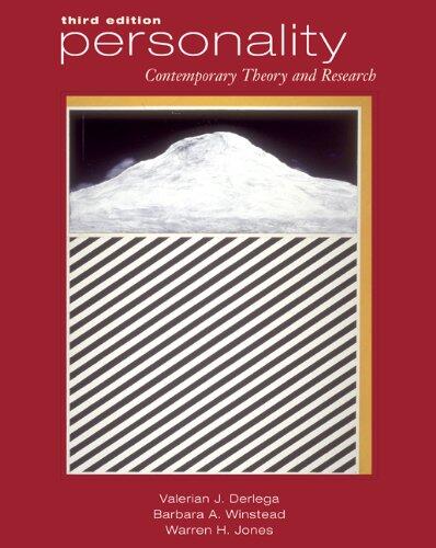 Personality: Contemporary Theory and Research