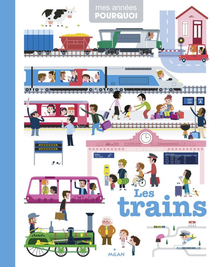 Les trains (Mes années pourquoi - Imagerie)