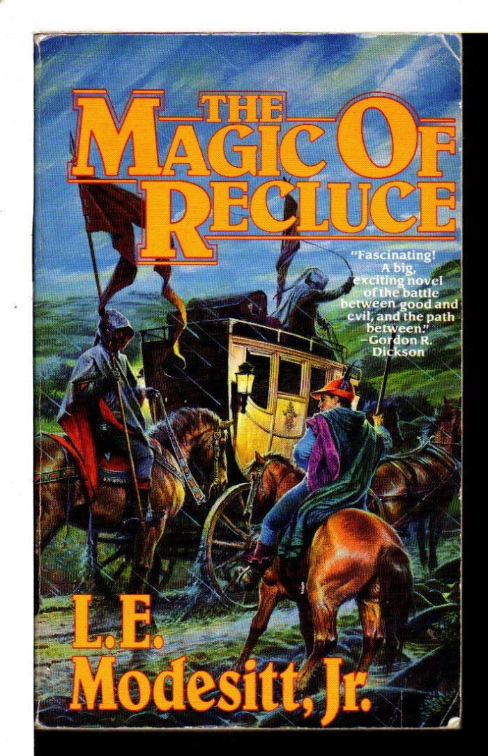 "The Magice of Recluce, /The Towers of Sunset/The Order War/The Magic Engineer/The Death of Chaos